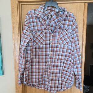 Timberland Red and Blue Checkered Shirt